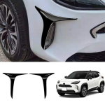 Toyota Yaris Crossi autole eesmiste udutulede laternaribade katte kleebis auto stiil hele must