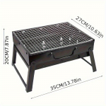 Kaasaskantav BBQ s&ouml;egrill roostevabast terasest v&auml;ike minigrillriistade komplekt &otilde;ues toiduvalmistamine telkimine piknik rannas kaasaskantav grill