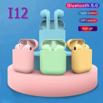 TWS Inpods12 Juhtmeta Bluetooth 5.0 peakomplekt Spordik&otilde;rvaklapid HIFI Stereo Muusika k&otilde;rvatropid Puutejuhtimisk&otilde;rvaklapid Android IOS-i jaoks valge