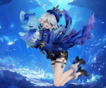 Genshin Impact Furina Kuju 21cm Uuendatud Versioon N&auml;okuju Anime Kogutav Mudel Nukud Genshin Impact Furina Suur Pidustus
