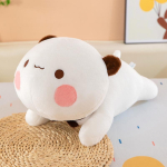 Uus 80cm Bubu ja Dudu Panda pehmem&auml;nguasi Armas multifilmikaru nukk Kawaii t&auml;idisega pehme padjam&auml;nguasi Lastep&auml;eva kingitused lastele 40cm white
