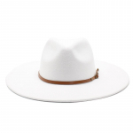 Uus 9,5 cm suur lai &auml;&auml;r talvine villane &uuml;hev&auml;rviline klassikaline fedora m&uuml;ts Briti stiilis meestele naistele panama silinder Sombreros Jazz kirikum&uuml;ts