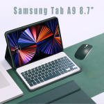 Samsung Tab A9 8,7-tollise kaitse&uuml;mbrise SM-X110/X115 jaoks, klaviatuuri ja hiirega alus