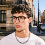 Retro meeste prilliraam Sinise valguse vastane Optiline prilliraam Premium &Uuml;mar raam Naiste Moodne Vabaaja prilliraam brown