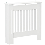 Radiaatorikate Radiaatorikate Vertikaalse Piludega Ventilatsiooniv&otilde;re 78L x 19S x 81K cm Puidust Valge 78 x 19 x 81 cm