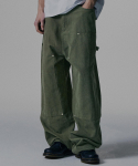 NOT4NERD l&otilde;tvad puuvillased t&ouml;&ouml;mehep&uuml;ksid - Khaki Khaki/M black