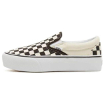 Klassikaline libisev Vans platvormjalats 'Checker - Must Valge' VN00018EBWW 36.5 white