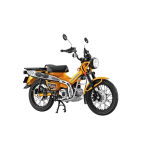 Aoshima Honda CT125 Hunter Cub Kurkumikollane black