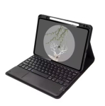 Klaviatuurikate Huawei MatePad SE 11-tollisele AGS6-W00 W09, puuteplaadi ja juhtmevaba klaviatuuriga, tahvelarvuti kate, magnetiline kest Funda AZERTY Keyboard