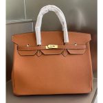 ML2024 Uus 40cm Veisenahast K&auml;ekott Suur T&otilde;mblukuga Kott Naiste Ehtne Nahast &Otilde;lakott 40x20x31cm brown