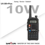 Baofeng Walkie Talkie 10W 2 tk UV-5R+Plus USB-laadija UHF VHF kahesagedusala 10 km pikkune levi UV-5R UV-10R kahesuunaline raadio uuendus