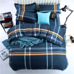 WTEMPO voodipesukomplekt padjap&uuml;&uuml;r kodu voodilinade muster 4tk voodipesu Twin 3pcs