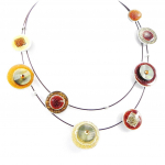 NOA [H2418] &ndash; pruun 'Bora Bora' disainiga kaelakee pruun