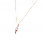 Altesse [I3167] - Collier Plaqu&eacute; Or 'C&acirc;lin' 2 tons kuld