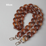 DIY uus moodne naiste kott, eemaldatav asendus, sinine roosa pruun akr&uuml;&uuml;lkett Luksuslik rihma vaigust &otilde;lg-siduri kett 85CM