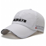 NORTHWOOD Fast Dry Meeste suvine pesapallim&uuml;ts Br&auml;ndi Naiste Sun Snapback M&uuml;tsid Hingavad Kpop Golfi Isam&uuml;tsi visiirid 56-60 cm valge