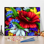 Digitaalne &otilde;limaal Kodukaunistus Kunst DIY Maali numbrite j&auml;rgi L&otilde;uend Numbrid &Otilde;limaal 40x50cm no frame