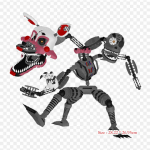 Mecha Robot Five Nights at Freddy's 4 triigitavat kleebist r&otilde;ivaste jaoks Ts&auml;rki kott Soojus&uuml;lekande kleebised triigitavad plaastrid