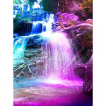 DIY Teemantmaal T&auml;isringi puur Ristpistes Maalimine Tikand K&auml;sit&ouml;&ouml; Rhinestone Mosaiic Kingitus Kodukaunistuse pilt 15x20CM