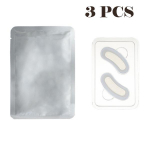 Mikron&otilde;elaga silmaplaaster kortsude jaoks peente joonte eemaldamiseks h&uuml;aluroonhappega silmamask tumedate ringide turse silmapadjad 3PCS