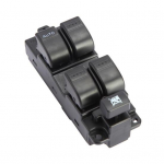 Akna juhtl&uuml;liti Kulumiskindel Lihtne paigaldamine Eesmine vasak GJ6A-66-350A Elektriline akna juhtl&uuml;liti Mazda 6 2003-2005 jaoks must