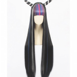 100cm Anime Parukas Danganronpa 2 Dangan Rondo Yui Mita Puhutav Parukas Sarve Modelleeriv pikkade Juustega Cosplay Parukas