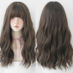 Pika lainega s&uuml;nteetiline parukas naturaalsete juustega naiste kuumakindel igap&auml;evane Cosplay parukas