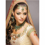 5D t&auml;ielik isetegemise teemantmaal India Grace Lady Rhinestones Ristpistega kodukaunistus Full Round 20x25CM