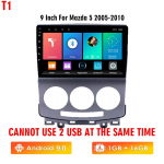 Icreative 2-Din Android Auto raadio Mazda 5 jaoks 2005&ndash;2010 autoraadio Multimeedia GPS-rada Carplay multimeediumipleier Stereo