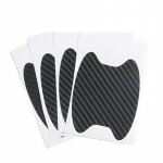 4tk/komplekt autoukse kleebis s&uuml;sinikkiust kriimustuskindel kleebis Ford Focus 2 1 Fiesta Mondeo 4 3 Transit Fusion Ranger Mustang KA S-max jaoks must