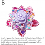 Lastele m&otilde;eldud kosmeetilised meigikomplektid Printsess Pretend Play Cosplay komplekt M&auml;nguasjad S&uuml;nnip&auml;evakomplektid T&ouml;&ouml;riist t&uuml;drukule Be U8Q2 Multi -color-one- size