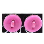 NOA [R8196] - Roosad 'Button' k&otilde;rvar&otilde;ngad - 13 mm Heleroosa