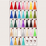 5 tk/32 tk Tutid, narmad 8 cm siidised tutid k&auml;sit&ouml;&ouml; tegemiseks isetegemiseks dekoratiivsed tutid 32pcs/pack(Mixed colors)