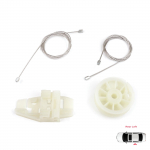 BWR499 elektriline aknat&otilde;stuki remondikomplekt tagumine vasak Renault Scenic Grand Scenic MK2 JM0/1 2003-2009 4/5 uks 8200118856