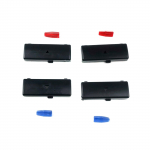 BROSS BDP88-13 4-osaline kliimaseadme k&uuml;ttekeha kliimaseadme juhtimine &uuml;les-alla nuppude kaanekomplekt 6972163 BMW X5 E53 5-seeria E39 jaoks