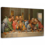 L&otilde;uenditr&uuml;kk REPRODUKTSIOON The Last Supper &ndash; Da Vinci 60x40 mitmev&auml;rviline