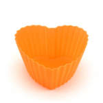 S&uuml;damekujuline silikoonist muffinitopsid Koogivorm Tassikoogivooderdised K&uuml;psetusvorm