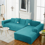 Kvaliteetne sametest diivanikate L kujuga diivani istmekatted elutoa jaoks nurgadiivani jaoks Elastne diivani kate pestav 4seater 230-300cm