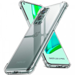 L&auml;bipaistev &uuml;mbris Oneplus 9 Pro 5G 10 11 ACE One Plus 8T 8 7 7T 9R Nord N10 N100 9Pro jaoks l&auml;bipaistev silikoonkate nelja nurgaga turvapadja p&otilde;rutuskindlad korpused For Oneplus 9RT