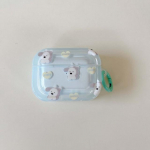 Cartoon Puppy Ins Imd Gradient Art k&otilde;rvaklappide &uuml;mbris Apple Air Pods 1 2 3 Pro 2. juhtmevaba Bluetoothi ​​laadimiskarbi jaoks Armas koerakate For Airpods Pro