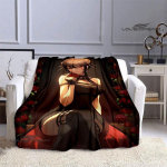 spioon x pere anime print tekk t&uuml;druk laps soe tekk flanell pehme hubane tekk kodu reisitekk s&uuml;nnip&auml;evakingitus 75x90cm