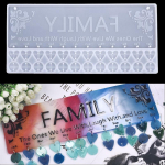 Vaiguvorm silikoonvorm isetegemise kristall-epoks&uuml;vaigu jaoks Creative Calendar K&auml;sitsi valmistatud valuvormi ehete t&ouml;&ouml;riistad