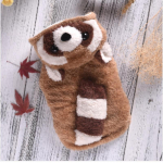 Flanellist koerte riided v&auml;ikestele suurtele kutsikatele talveks roosa sinine kuldne retriiver prantsuse buldogi kassi kapuutsiga jope, suured kost&uuml;&uuml;mid XS