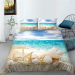 Kodune voodipesukomplekt Maastik Maalimine Teema Tekikate Padjap&uuml;&uuml;r Voodilina/kaheinimesevoodi t&auml;issuuruses voodipesu Kodukaunistus DE 135x200cm