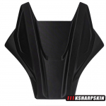 3D mootorratta k&uuml;tusepaak Libisemisvastane ABS-katte kleebis Kere k&uuml;ljekaunistus mudelile Honda CB650R CBR650R cb cbr must