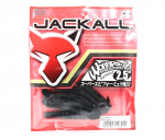 Jackall Soft Lure Light M&auml;ng Vobbring Ring 2.5 Solid Black (3012)