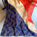 Kvaliteetsed luksuslikud siidist sallid peapael Sallid kaelasall naistele kett siidist sall naiste dekoratiivne sall 180-90cm