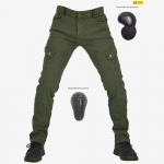 +Retro Slim Fit P&uuml;ksid Mootorrattateksad Meeste+Mootorrattap&uuml;ksid v&auml;litingimustes V&auml;ikese &auml;&auml;rega rattas&otilde;idup&uuml;ksid L roheline