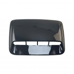 3 tk universaalseid s&uuml;sinikkiust auto dekoratiivseid lahtri &otilde;huvoolu sisselaskeava kapoti k&uuml;hvli kapoti ventilatsioonikatte kleebiste kaunistusi 1PC A Black
