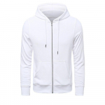 Kvaliteetne mood lukuga kapuuts Meeste Retro Harajuku &Uuml;hev&auml;rviline jope High Street T&otilde;mblukuga kapuuts vabaaja avara kampsuniga riided US M valge